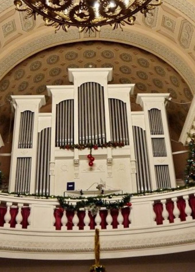 Орган при свечах. Бах в Париже