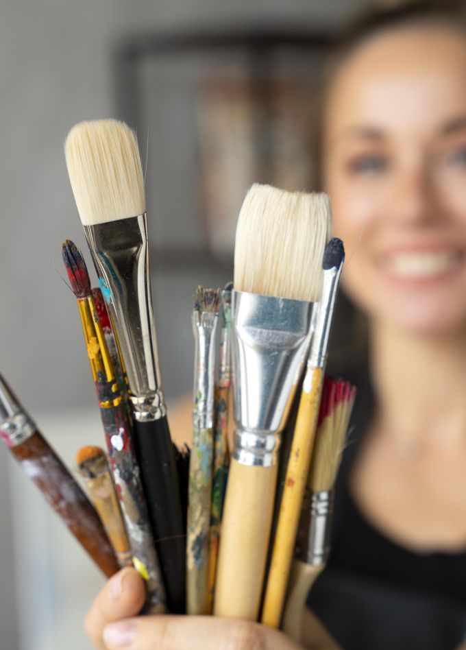 Рисуем яркие принты на одежде с видом на Аврору