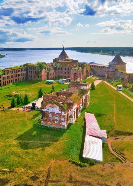 Крепость Орешек + Старая и Новая Ладога