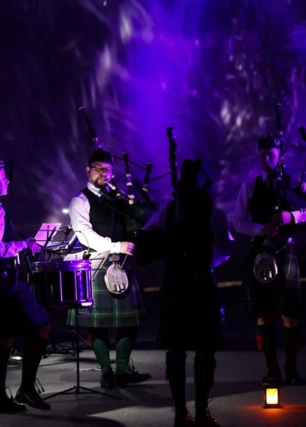 Над небом Шотландии