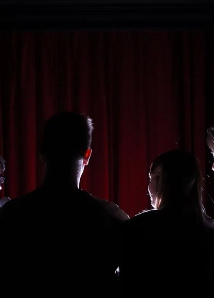 Стендап в темноте