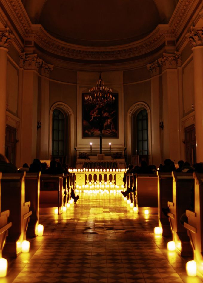 Органный концерт при свечах