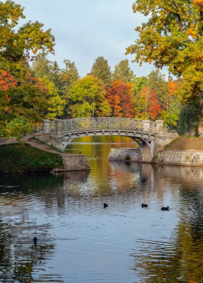 Императорский Гатчинский дворец и пейзажный парковый ансамбль
