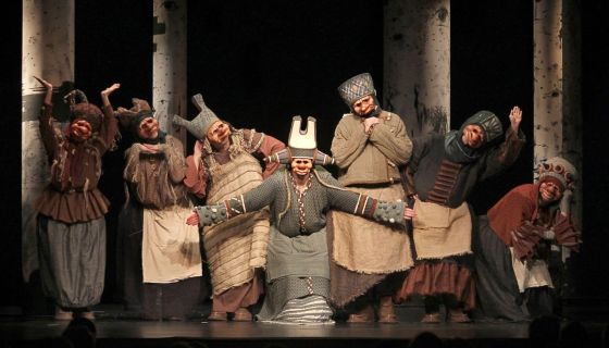 Спектакль «Сказка о мёртвой царевне и о семи богатырях»