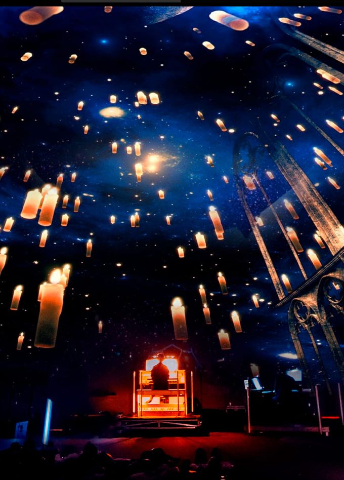 Орган в Планетарии: Хэллоуин