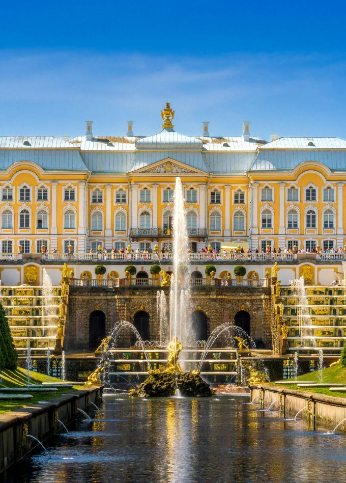Великолепный Петергоф: Большой дворец, Малый дворец, парк, фонтаны