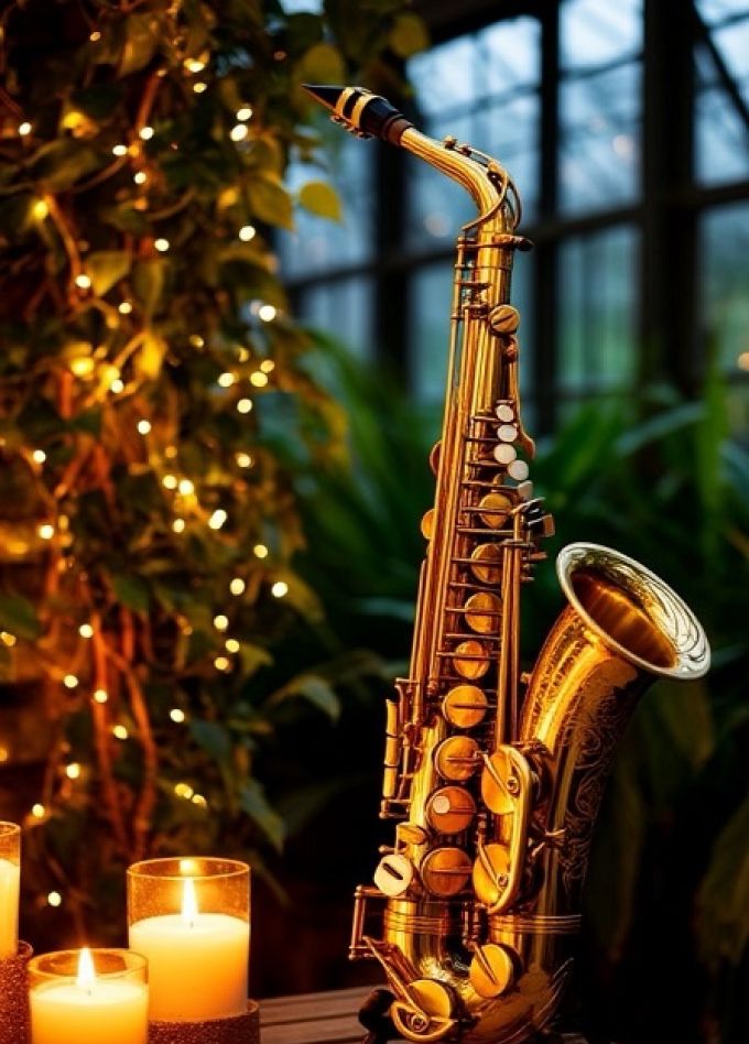 Романтический джаз при свечах в Оранжерее