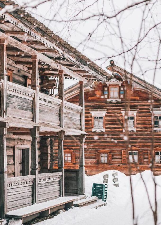 Сказка в русской деревне Мандроги