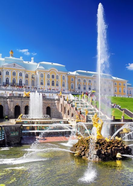 Чарующий Петергоф: парк, фонтаны