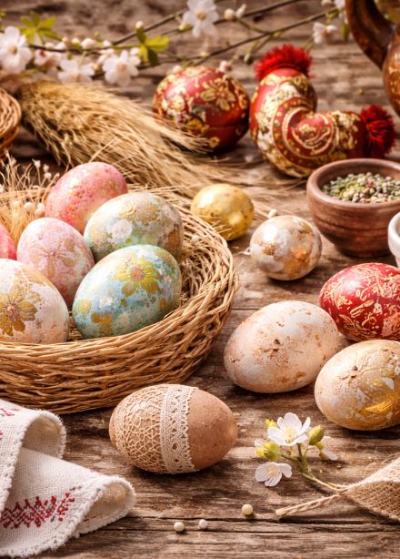 Волшебство Пасхи: роспись и декор яиц