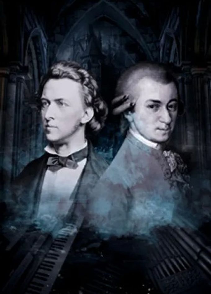 Концерт «Моцарт vs Шопен. Орган vs рояль»