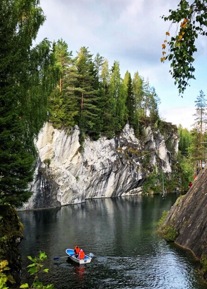 Царство скал: от вершины Паасо до мраморных стен Рускеалы