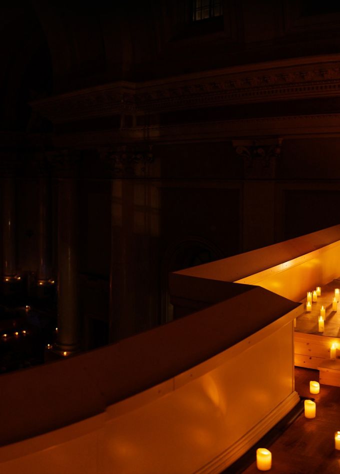 Шедевры мирового органа при свечах