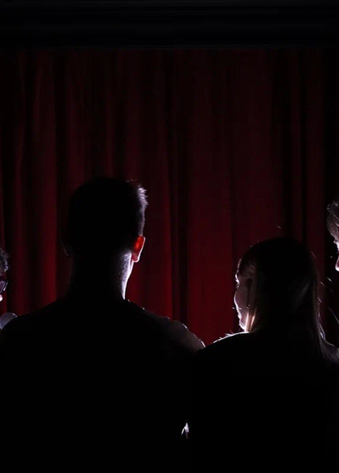 Стендап в темноте