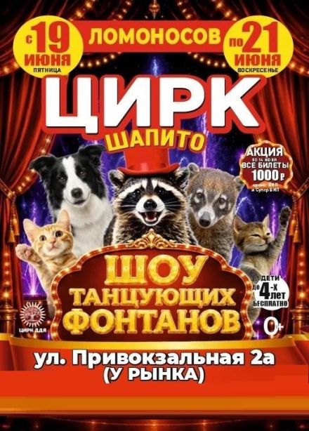 Цирк-шапито «Долины Диких Яблонь», Ломоносов