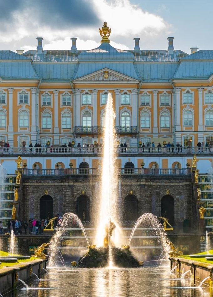 Экскурсия в Петергоф (фонтаны)