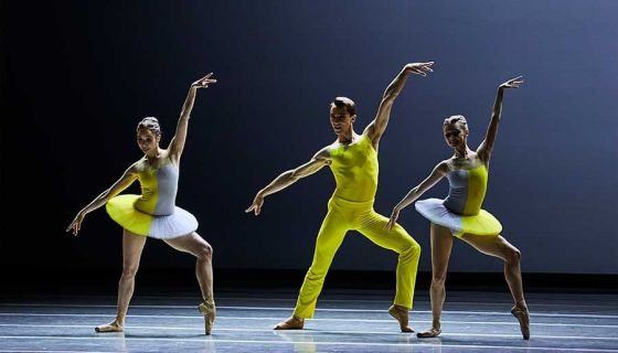 Балеты «Концертные танцы», «Игра в карты» и «Танцсцены»