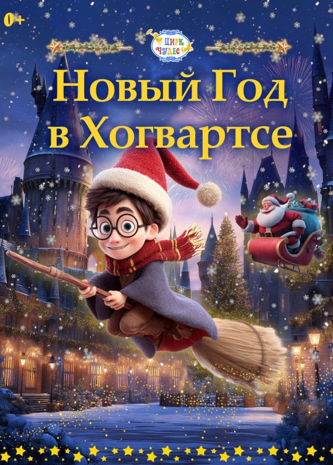 Цирковое шоу «Новый год в Хогвартсе», Московский